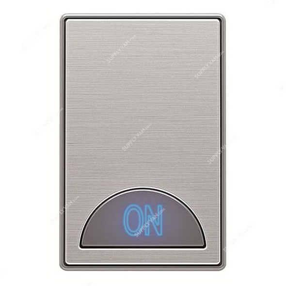 ABB Electrical Switch With Wall Plate, AMD11120-ST-plus-AMD5120-ST, Millenium, 1 Gang, 1 Way, 20A